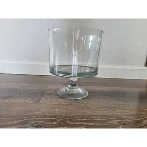 Pampered Chef Trifle‎ Bowl Footed Glass Serving Dish Dessert Display